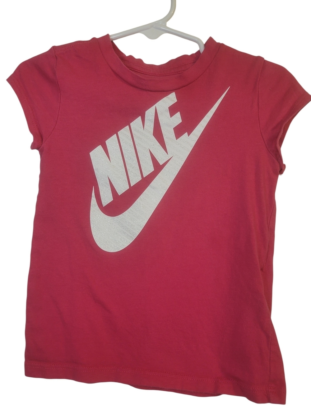 Nike Kids' Pink Logo Tee